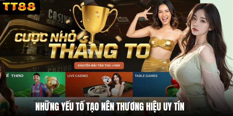 Những yếu tố tạo nên thương hiệu uy tín 
